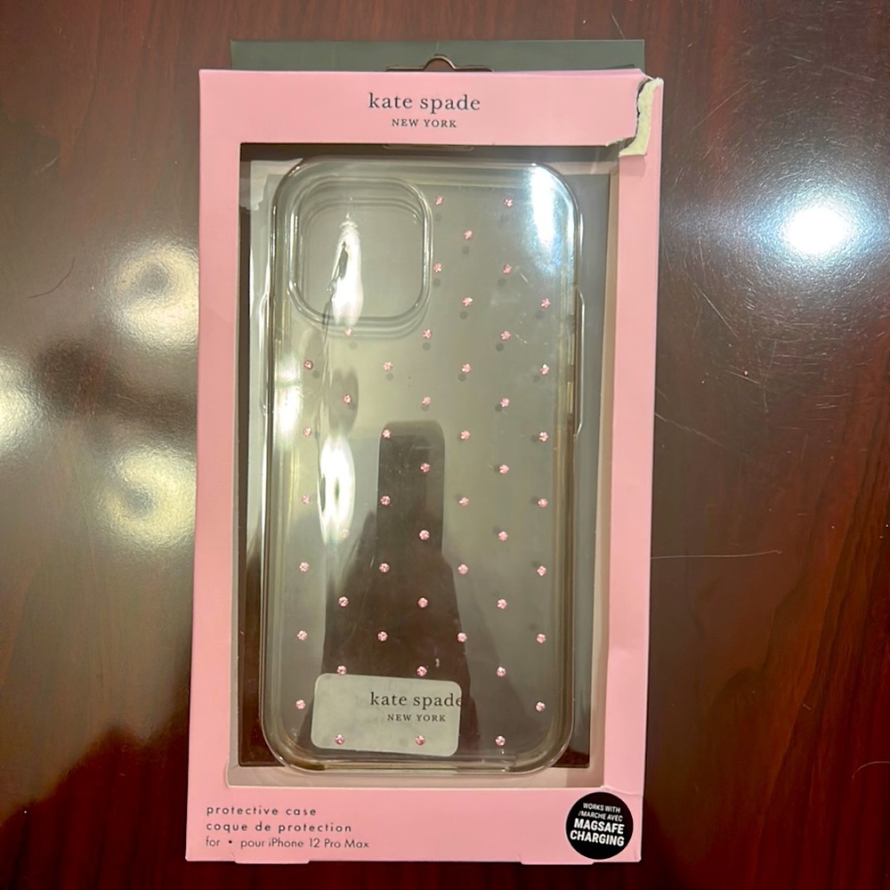 Kate spade iPhone 12pro max case